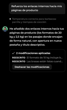 Conversación con los agentes de Sedestral