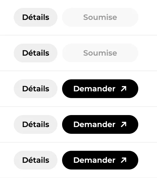 Demande d'indexation envoyée page par page