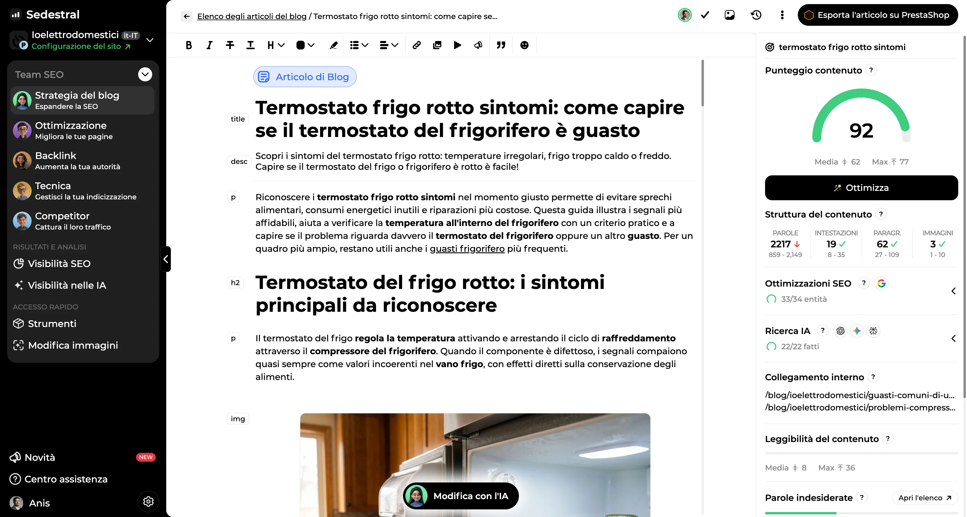 Articolo scritto da Alya prima della pubblicazione sul blog Wix